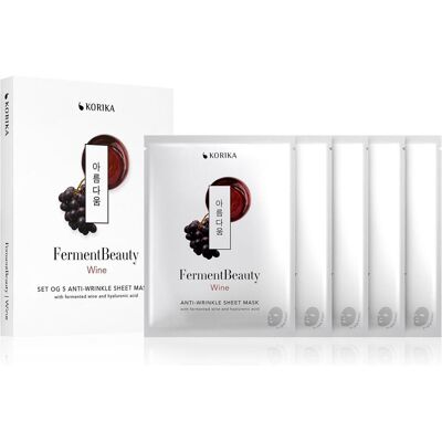 KORIKA FermentBeauty Anti-Falten-Gesichtsmaske-Set KORIKA FermentBeauty Anti-Falten-Gesichtsmaske-Set
