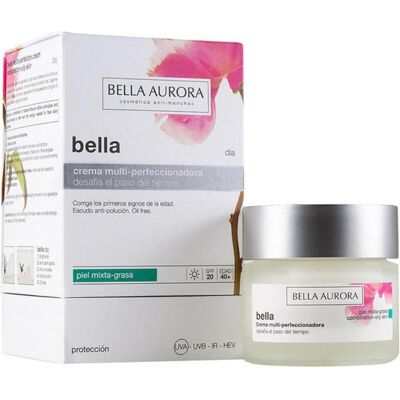 Bella Aurora, Gesichtscreme, BELLA DIA multi-perfeccionadora piel mixta/grasa SPF20 50 ml (50 ml, Tagescreme, SPF 20) Bella Aurora, Gesichtscreme, BELLA DIA multi-perfeccionadora piel mixta/grasa SPF20 50 ml (50 ml, Tagescreme, SPF 20)