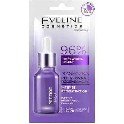 Eveline, Gesichtsmaske, Peptides Mask Face Mask In Sheet 8ml Eveline, Gesichtsmaske, Peptides Mask Face Mask In Sheet 8ml