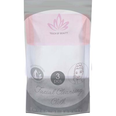 Touch, Gesichtsreinigung, Facial Cleansing Cloth 3as (Reinigungstücher Gesicht, 16 g) Touch, Gesichtsreinigung, Facial Cleansing Cloth 3as (Reinigungstücher Gesicht, 16 g)