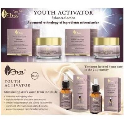 AVA Laboratorium, Gesichtsserum, Ava Youth Activators Peptide Progeline Hydranov Peptancollagen Phytocelltec (30 ml) AVA Laboratorium, Gesichtsserum, Ava Youth Activators Peptide Progeline Hydranov Peptancollagen Phytocelltec (30 ml)