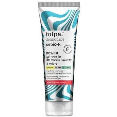 Tołpa, Gesichtsreinigung, Topa Dermo Face Sebio+ Power Gel-Paste For Face Washing 100ml (Reinigungsgel, 100 ml) Tołpa, Gesichtsreinigung, Topa Dermo Face Sebio+ Power Gel-Paste For Face Washing 100ml (Reinigungsgel, 100 ml)