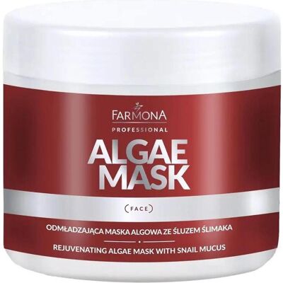 Farmona, Gesichtsmaske, Professional Algae Mask Rejuvenating Algae Mask With Snail Slime 160G (160 g) Farmona, Gesichtsmaske, Professional Algae Mask Rejuvenating Algae Mask With Snail Slime 160G (160 g)