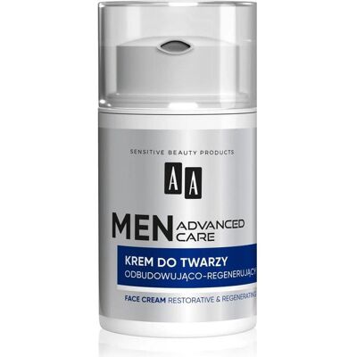 Oceanic, Gesichtscreme, AA Men Advanced Care Intensive 50+ krem do twarzy odbudowująco-regenerujący 50ml (50 ml, Nachtcreme, Tagescreme) Oceanic, Gesichtscreme, AA Men Advanced Care Intensive 50+ krem do twarzy odbudowująco-regenerujący 50ml (50 ml, Nachtcreme, Tagescreme)