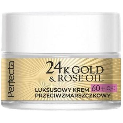 Perfecta, Gesichtsserum, 24K Gold & Rose Oil Anti-Wrinkle Cream 60+ 50Ml (50 ml) Perfecta, Gesichtsserum, 24K Gold & Rose Oil Anti-Wrinkle Cream 60+ 50Ml (50 ml)