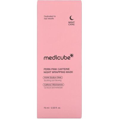 Medicube, Gesichtsmaske, Pdrn Pink Caffeine Nacht-Wickelmaske 75 ml (75 ml) Medicube, Gesichtsmaske, Pdrn Pink Caffeine Nacht-Wickelmaske 75 ml (75 ml)