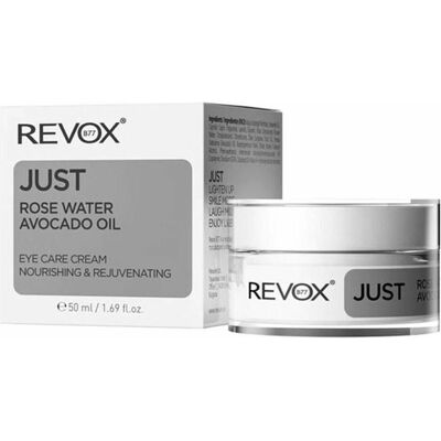 Revoxb77, Augenpflege, Just Rose Water Avocado Oil (Augenpflege Crème, Nacht, Tag, 50 ml) Revoxb77, Augenpflege, Just Rose Water Avocado Oil (Augenpflege Crème, Nacht, Tag, 50 ml)