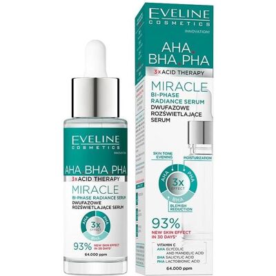 Eveline, Gesichtsserum, 3xAcid Therapy Serum dwufazowe 30ml (30 ml) Eveline, Gesichtsserum, 3xAcid Therapy Serum dwufazowe 30ml (30 ml)