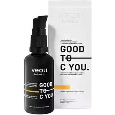 Veoli Botanica, Gesichtscreme, Good To C You Antioxidant Brightening Concentrate With Ultra-Stable Vitamin C 15% (40 ml) Veoli Botanica, Gesichtscreme, Good To C You Antioxidant Brightening Concentrate With Ultra-Stable Vitamin C 15% (40 ml)