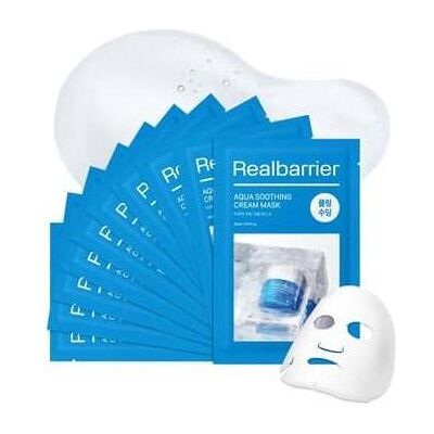 Realbarrier, Gesichtsmaske, Real Barrier Aqua Soothing Cream Mask for Sensitive Skin Realbarrier, Gesichtsmaske, Real Barrier Aqua Soothing Cream Mask for Sensitive Skin
