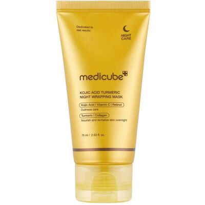 Medicube, Gesichtsmaske, Kojic-Säure-Kurkuma-Abziehmaske (75 ml) Medicube, Gesichtsmaske, Kojic-Säure-Kurkuma-Abziehmaske (75 ml)