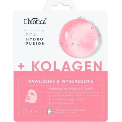 L'biotica, Gesichtsmaske, Pga Hydro Fusion + Kolagen L'biotica, Gesichtsmaske, Pga Hydro Fusion + Kolagen