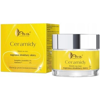 AVA Laboratorium, Gesichtscreme, Ceramides Night Cream For Skin Structure Repair 50ml (50 ml, Nachtcreme) AVA Laboratorium, Gesichtscreme, Ceramides Night Cream For Skin Structure Repair 50ml (50 ml, Nachtcreme)