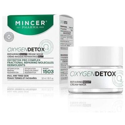 Mincer Pharma, Gesichtsmaske, Oxygen Detox Repairing Night Cream-Mask No.1503 50Ml (50 ml) Mincer Pharma, Gesichtsmaske, Oxygen Detox Repairing Night Cream-Mask No.1503 50Ml (50 ml)