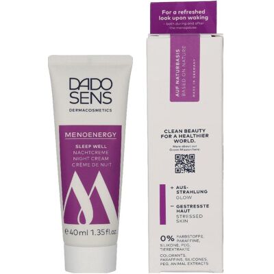 Dado Sens, Gesichtscreme, MENOENERGY Sleep Well Nachtcreme (40 ml, Nachtcreme) Dado Sens, Gesichtscreme, MENOENERGY Sleep Well Nachtcreme (40 ml, Nachtcreme)