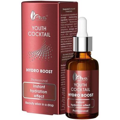 AVA Laboratorium, Gesichtsserum, Youth Cocktail Moisturizing Face Serum 30Ml (30 ml) AVA Laboratorium, Gesichtsserum, Youth Cocktail Moisturizing Face Serum 30Ml (30 ml)