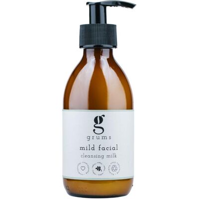 Grums, Gesichtsreinigung, mild facial cleansing milk (Reinigungsmilch, 200 ml) Grums, Gesichtsreinigung, mild facial cleansing milk (Reinigungsmilch, 200 ml)