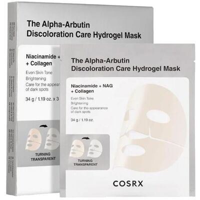 Cosrx, Gesichtsmaske, Arbutin Discoloration Hydrogel Mask 3ea (25 ml) Cosrx, Gesichtsmaske, Arbutin Discoloration Hydrogel Mask 3ea (25 ml)