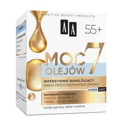 Oceanic, Gesichtscreme, Aa Power 7 Oils 55 Antiwrinkle Cream Intensively Moisturizing 50 Ml (50 ml) Oceanic, Gesichtscreme, Aa Power 7 Oils 55 Antiwrinkle Cream Intensively Moisturizing 50 Ml (50 ml)