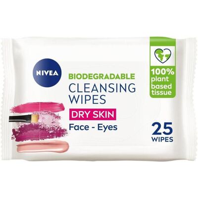 NIVEA, Gesichtsreinigung, NIVEA Chusteczki łagodzące 25szt (Make-Up Entferner, 180 g) NIVEA, Gesichtsreinigung, NIVEA Chusteczki łagodzące 25szt (Make-Up Entferner, 180 g)