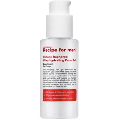 Recipe for Men Instant Recharge Ultra Hydrating Face Gel - Gesichts-Gel Recipe for Men Instant Recharge Ultra Hydrating Face Gel - Gesichts-Gel