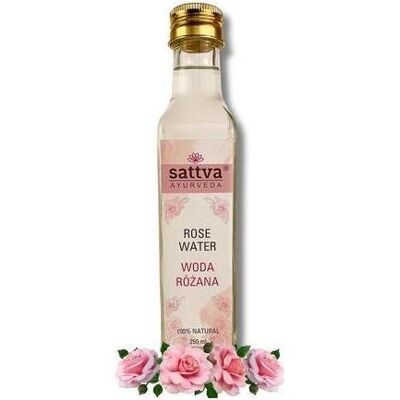 Sattva Ayurveda, Gesichtsreinigung, Sattva Rosenwasser Gesichtswasser für akneanfällige Haut 250ml (Gesichtswasser, 250 ml) Sattva Ayurveda, Gesichtsreinigung, Sattva Rosenwasser Gesichtswasser für akneanfällige Haut 250ml (Gesichtswasser, 250 ml)