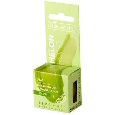 Bielenda Lip Care Lip Balm + Night Mask - Lippenpflege und Nachtmaske, Melon Bomb, 10 g Bielenda Lip Care Lip Balm + Night Mask - Lippenpflege und Nachtmaske, Melon Bomb, 10 g