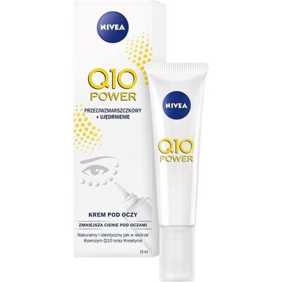 NIVEA, Augenpflege, Krem pod oczy przeciwzmarszczkowy Q10 (Augenpflege Crème, 15 ml) NIVEA, Augenpflege, Krem pod oczy przeciwzmarszczkowy Q10 (Augenpflege Crème, 15 ml)
