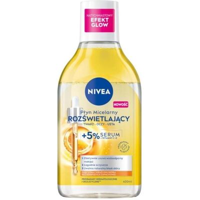 Nivea Micellare aufhellendes Wasser mit 5 Seren - Gesichtsreiniger Nivea Micellare aufhellendes Wasser mit 5 Seren - Gesichtsreiniger