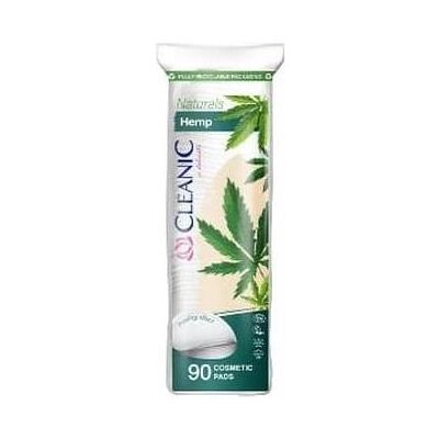Cleanic, Wattepads, Naturals Hanfkosmetikflocken, 90 Stück (90x) Cleanic, Wattepads, Naturals Hanfkosmetikflocken, 90 Stück (90x)