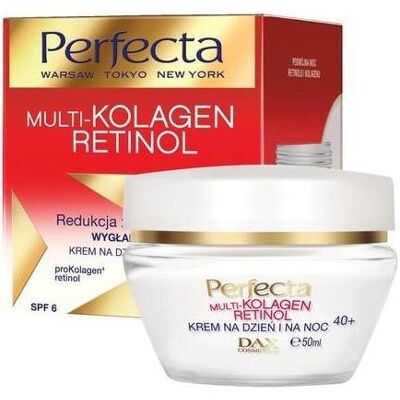 Perfecta, Gesichtscreme, DAX Multi Collagen Retinol Tages- und Nachtcreme 40+ 50ml (50 ml, Nachtcreme, Tagescreme) Perfecta, Gesichtscreme, DAX Multi Collagen Retinol Tages- und Nachtcreme 40+ 50ml (50 ml, Nachtcreme, Tagescreme)