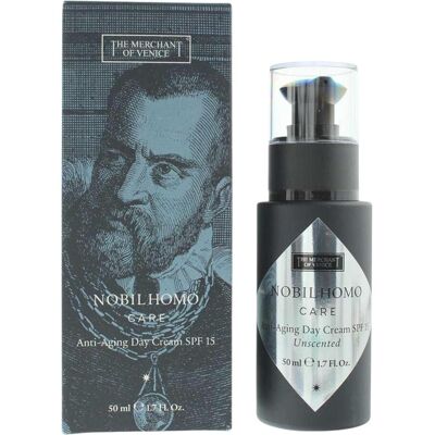 The Merchant of Venice, Gesichtscreme, Nobil Homo Anti-Aging Day Cream SPF15 przeciwzmarszczkowy krem na dzień 50ml (50 ml, Tagescreme, SPF 15) The Merchant of Venice, Gesichtscreme, Nobil Homo Anti-Aging Day Cream SPF15 przeciwzmarszczkowy krem na dzień 50ml (50 ml, Tagescreme, SPF 15)
