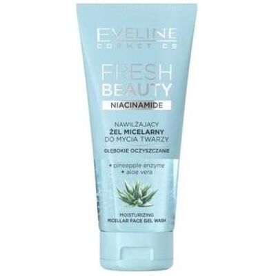 Eveline, Gesichtsreinigung, Fresh Beauty Moisturizing Micellar Face Wash Gel With Niacinamide 150Ml (150 ml) Eveline, Gesichtsreinigung, Fresh Beauty Moisturizing Micellar Face Wash Gel With Niacinamide 150Ml (150 ml)