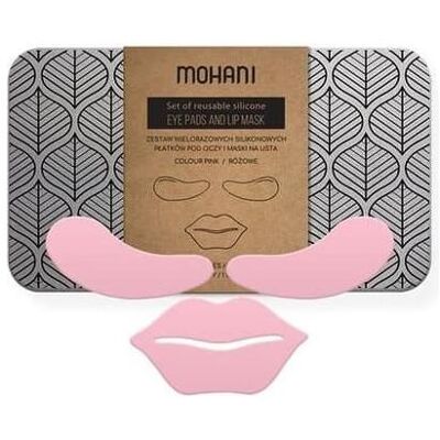 NoName, Gesichtsmaske, Wiederverwendbare Silikon-Augenpads und Lippenmasken im Set NoName, Gesichtsmaske, Wiederverwendbare Silikon-Augenpads und Lippenmasken im Set