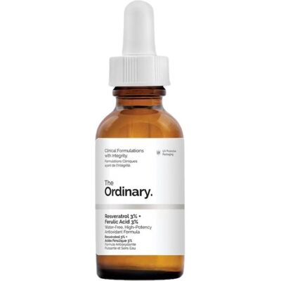 The Ordinary Resveratrol 3% + Ferulasäure 3% Serum - Feuchtigkeitscremes und Öle - 30ml The Ordinary Resveratrol 3% + Ferulasäure 3% Serum - Feuchtigkeitscremes und Öle - 30ml
