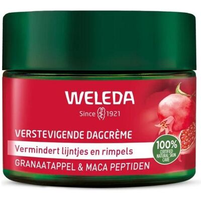 Weleda, Gesichtscreme, Bio Straffende Tagescreme Naturkosmetik Anti Aging Gesichtscreme mit Granatapfelsamenöl a (40 ml, Tagescreme) Weleda, Gesichtscreme, Bio Straffende Tagescreme Naturkosmetik Anti Aging Gesichtscreme mit Granatapfelsamenöl a (40 ml, Tagescreme)