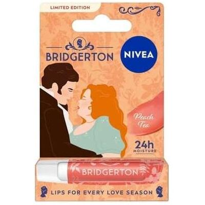 NIVEA, Lippenpflege, Bridgerton Edition Caring Lip Balm Peach Tea 48g (Lippenbalsam, 48 g) NIVEA, Lippenpflege, Bridgerton Edition Caring Lip Balm Peach Tea 48g (Lippenbalsam, 48 g)