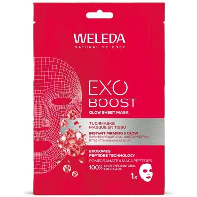 Weleda, Gesichtsmaske, Exo Boost Glow Sheet Mask 20ml (28 g) Weleda, Gesichtsmaske, Exo Boost Glow Sheet Mask 20ml (28 g)