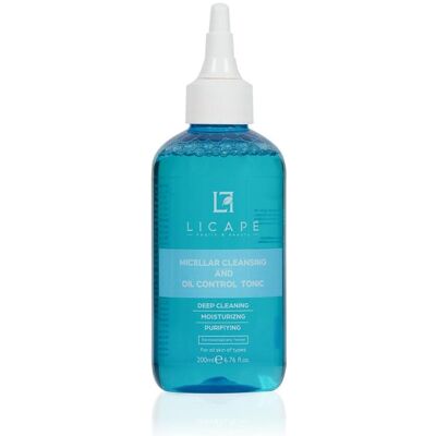 Licape, Gesichtsreinigung, Toner Gesicht 200 ml Gesichtswasser für porentiefe Reinigung (Gesichtswasser, 200 ml) Licape, Gesichtsreinigung, Toner Gesicht 200 ml Gesichtswasser für porentiefe Reinigung (Gesichtswasser, 200 ml)