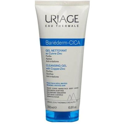 Uriage, Gesichtsreinigung, Bariéderm Cica-Gel (neu) Gel (Reinigungsgel, 200 ml) Uriage, Gesichtsreinigung, Bariéderm Cica-Gel (neu) Gel (Reinigungsgel, 200 ml)