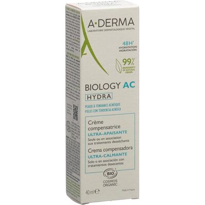 A-Derma, Gesichtscreme, BIOLOGY AC Hydra Creme Creme (40 ml, 24h Creme) A-Derma, Gesichtscreme, BIOLOGY AC Hydra Creme Creme (40 ml, 24h Creme)