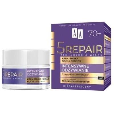 Oceanic, Gesichtsmaske, Aa Technology Age 5Repair Night Face Cream-Mask 50Ml (50 ml) Oceanic, Gesichtsmaske, Aa Technology Age 5Repair Night Face Cream-Mask 50Ml (50 ml)
