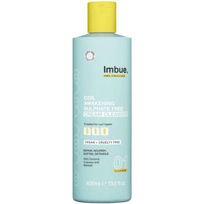 Imbue, Gesichtsreinigung, Macadamia - Coil Awakening Sulphate Free Cream Cleanser (400 ml) Imbue, Gesichtsreinigung, Macadamia - Coil Awakening Sulphate Free Cream Cleanser (400 ml)