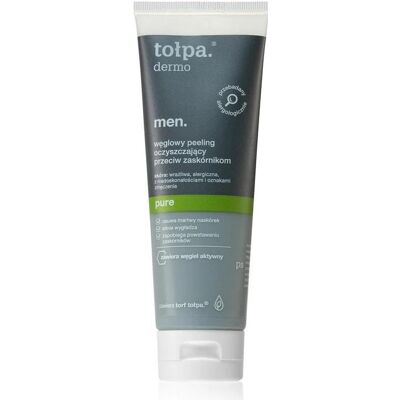 Tołpa Dermo Men Pure Exfoliant - Gesichtspeeling gegen Mitesser Tołpa Dermo Men Pure Exfoliant - Gesichtspeeling gegen Mitesser