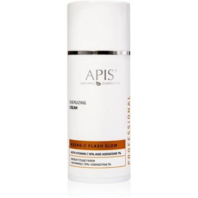 Apis Natural Cosmetics, Gesichtsserum, Apis ADENO-C Flash Glow Energetyzujący krem do twarzy z witaminą C i adenozyną 100ml (100 ml) Apis Natural Cosmetics, Gesichtsserum, Apis ADENO-C Flash Glow Energetyzujący krem do twarzy z witaminą C i adenozyną 100ml (100 ml)