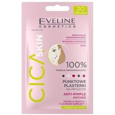 Eveline, Gesichtsmaske, Cica Skin Spot Patches For Pimples - 20 Pieces (15 g) Eveline, Gesichtsmaske, Cica Skin Spot Patches For Pimples - 20 Pieces (15 g)