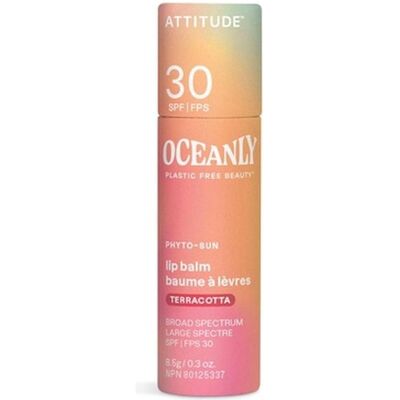Attitude, Lippenpflege, Oceanly Tinted Lip Balm with SPF 30 EWG Verified Plastic-Free (Lippenbalsam, 8.50 g) Attitude, Lippenpflege, Oceanly Tinted Lip Balm with SPF 30 EWG Verified Plastic-Free (Lippenbalsam, 8.50 g)
