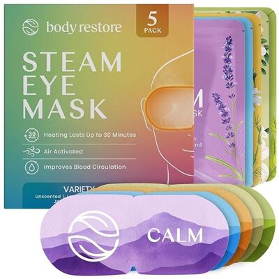 Body Restore, Gesichtsmaske, Maschera per Occhi a Vapore Auto-Riscaldata (25 g) Body Restore, Gesichtsmaske, Maschera per Occhi a Vapore Auto-Riscaldata (25 g)