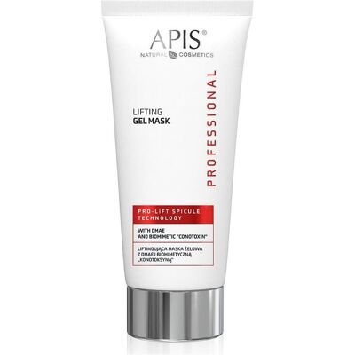Apis Natural Cosmetics, Gesichtsmaske, Apis Pro-Lift Lifting Gel Mask 200ml with DMAE and Biomimetic Peptide (200 ml) Apis Natural Cosmetics, Gesichtsmaske, Apis Pro-Lift Lifting Gel Mask 200ml with DMAE and Biomimetic Peptide (200 ml)