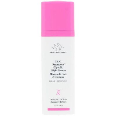 Drunk Elephant T.L.C. Framboos Glykolisches Nachtserum - 30ml Drunk Elephant T.L.C. Framboos Glykolisches Nachtserum - 30ml
